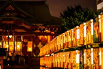 穴守稲荷神社 献灯祭へ行燈を奉納します